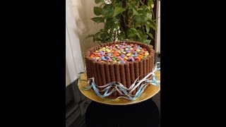 خطوات بسيطة لتشكيل كيك كريم بالفاكهة والحلويات والشوكولا للمناسبات  /How to decorate a cake