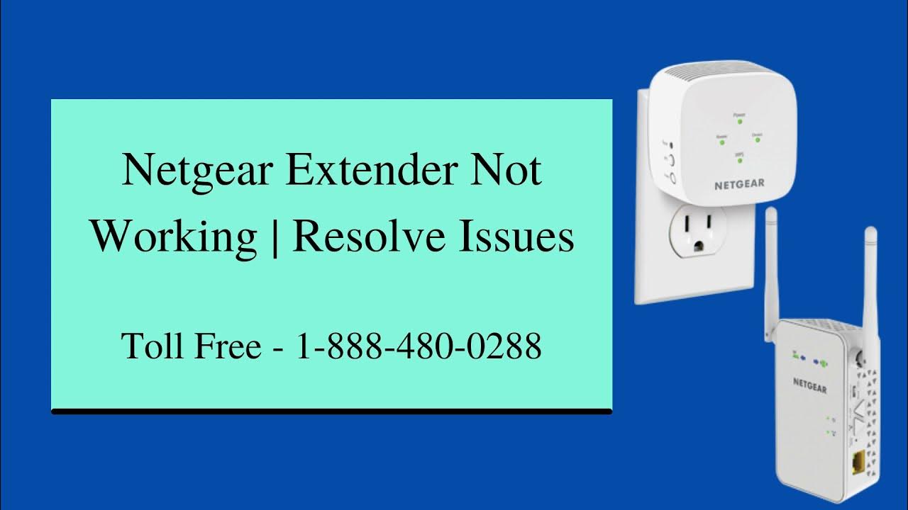 Why Netgear Extender Not Working Simple Steps Explained YouTube