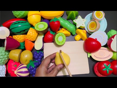 Funny Food Relaxing Video Cutting Fruits and Vegetables