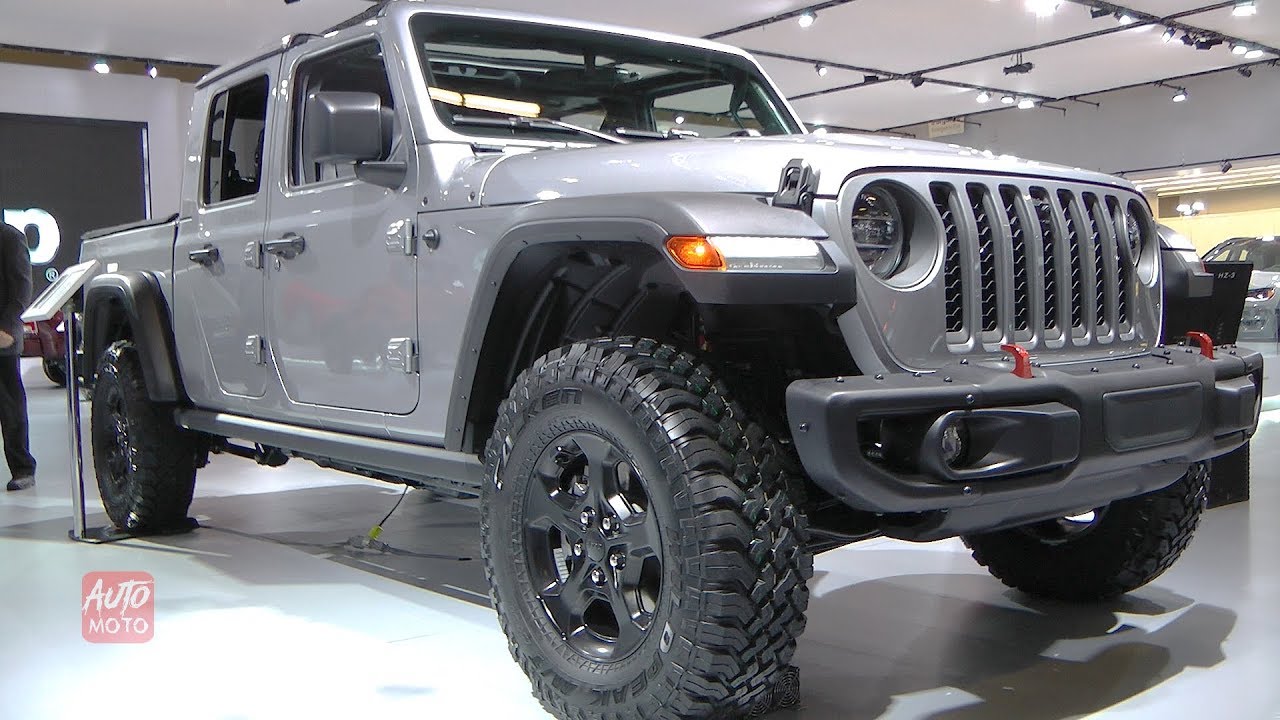 2020 Jeep Gladiator Rubicon 4x4 Exterior And Interior Walkaround 2019 Montreal Auto Show