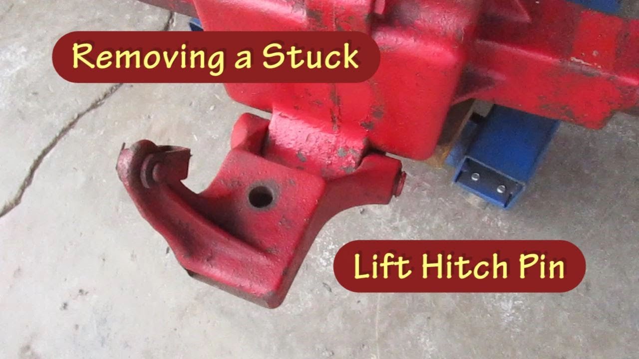 Removing a Stuck Hitch Pin YouTube