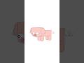 Pig Turns Into a Piglin #shorts #minecraft #animation