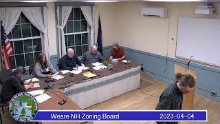Zoning Board of Adjustment - April 4, 2023