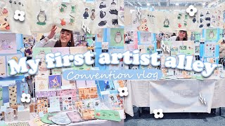 My first artist alley experience!!  How much did I make? Selling & prep | Growing a small business