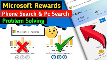 Microsoft Rewards Phone search not Working | Microsoft Rewards Pc Search not Working |Problem Solved