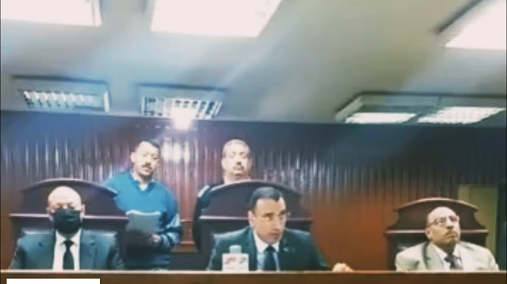 قانون بالعربى | النطق بالحكم بالاعدام باجماع الااراء على تسعة متهمين