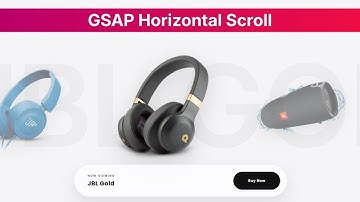 GSAP Product Hero Section with Horizontal Scroll (Shopify + Elementor)