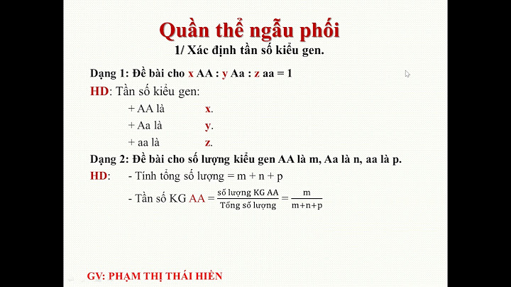 Dang bài tập quần thể phân 2 giới đực cái