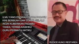 GURU PERMATA HATI   Cip. Nanna Valannza   ( IRINGAN LAGU  TANPA VOCAL  NADA DASAR  Am )  Rvoice