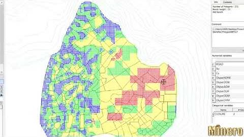 Ore Identifier Mining polygons classification