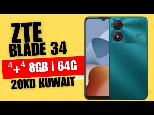 ZTE Blade 34 64GB 8GB RAM