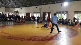 Telangana State Level Open Wrestling At Lb Stadium Hyderabad