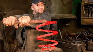 Forging a Hidden BAMBOO KATANA from an Old Suspension Spring 🎋 Best Samurai Weapon by Master Knives 46,766 views 2 months ago 16 minutes