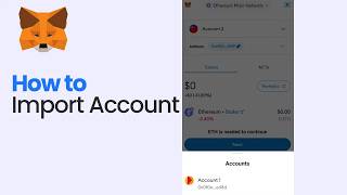 How to Import Account on Metamask