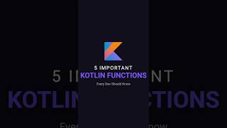The Ultimate Kotlin Function Cheat Sheet 🔥 #Shorts #Kotlin #AndroidDev