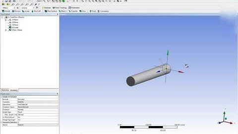 One Hour Introductory Ansys Workbench Training (Version-14.5)