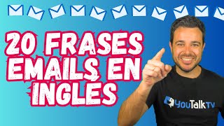 ✍️✏️ How to WRITE EMAILS in ENGLISH / Write emails in English with these 20 PHRASES 📨🖥️