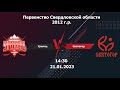 21.01.22 Уралец (Каменск-Уральский) - Святогор (Красноуральск) (с комментатором)