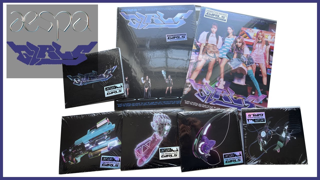 UNBOXING aespa (에스파) 2nd Mini Album: Girls (Photobook + Digipack Versions!)