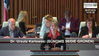 Rede Von Dr. Ursula Karlowski Zum Antrag Umwelt Vor Überdüngung Schützen Am 8. Juli 2016
