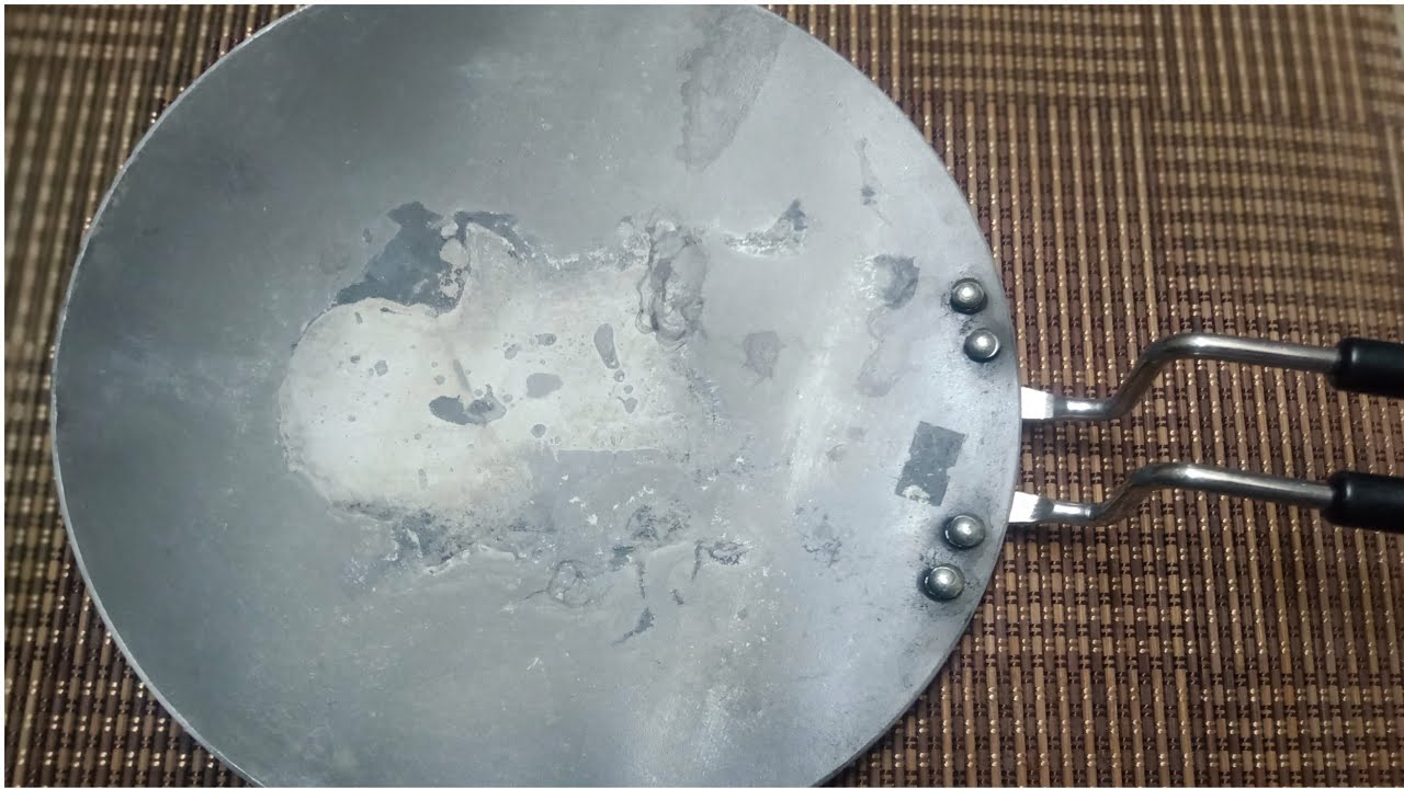 How To Clean New Iron Tawa First Time 