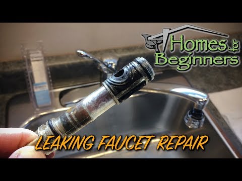 How to Repair a Leaking Moen Kitchen Faucet