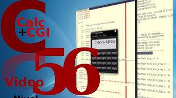 56 Programacion C + CGI Linux Nivel Pre-Intermedio Tutorial Calculadora