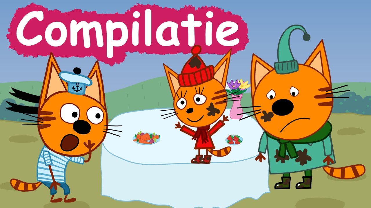 Kid-E-Cats Nederlands Compilatie Nieuwe Afleveringen Tekenfilms voor kleuters