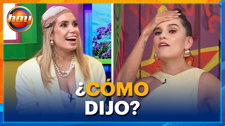 Andrea Escalona sufre con las pistas de Tania Rincón | Programa Hoy