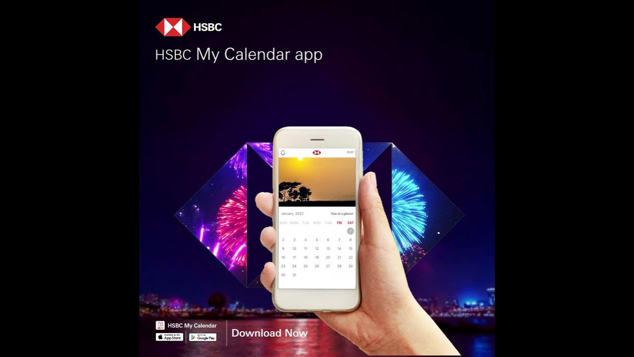 HSBC My Calendar App New Year Wish YouTube