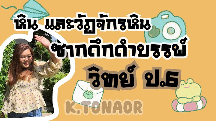 แบบฝึกหัด เรื่อง หิน ป. 6 pdf