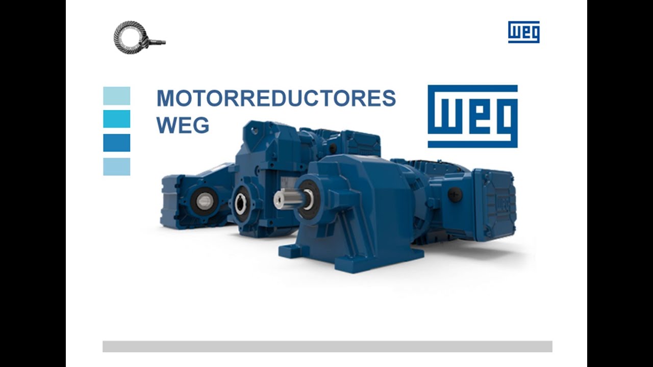 WEGbinar 6 Aplicación y selección de motorreductores de velocidad