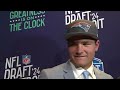 Catching up with new Patriots QB Drake Maye on draft night