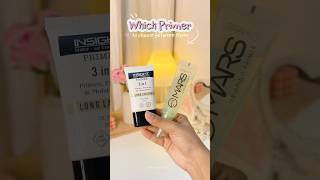 Mars Gripping Primer vs Insight Blurring Primer | Best Budget Primer?#makeup #beauty #viral #shorts