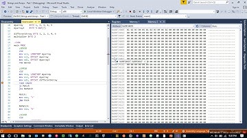 Assembly Language Tutorials for Windows - 09 Strings and Arrays - Part 1