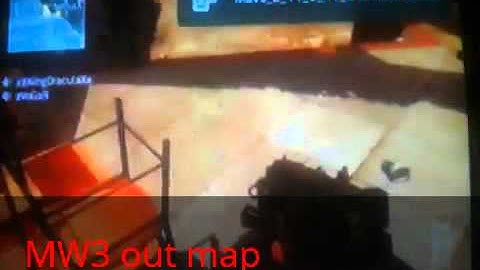 MW3 two way out the map