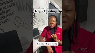 A quick coding tip @programmingwithmosh