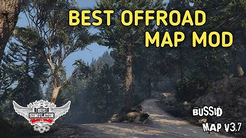 ✅🪨LATEST OFFROAD Map Mod For Bus simulator Indonesia  // BUSSID mapmod V3.7 #offroadmapmod ✅#mapmod
