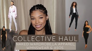 COLLECTIVE TRY-ON HAUL | NAKED WARDROBE, LA APPAREL + MORE | Asiah