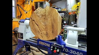 Woodturning - The GIGANTIC PecanCrete Bowl