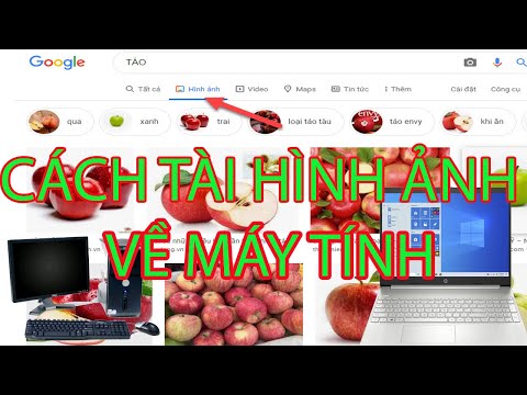 Cách tải hình ảnh về máy tính