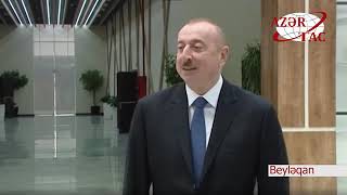 Beyləqan Olimpiya İdman Kompleksi Istifadəyə Verilib