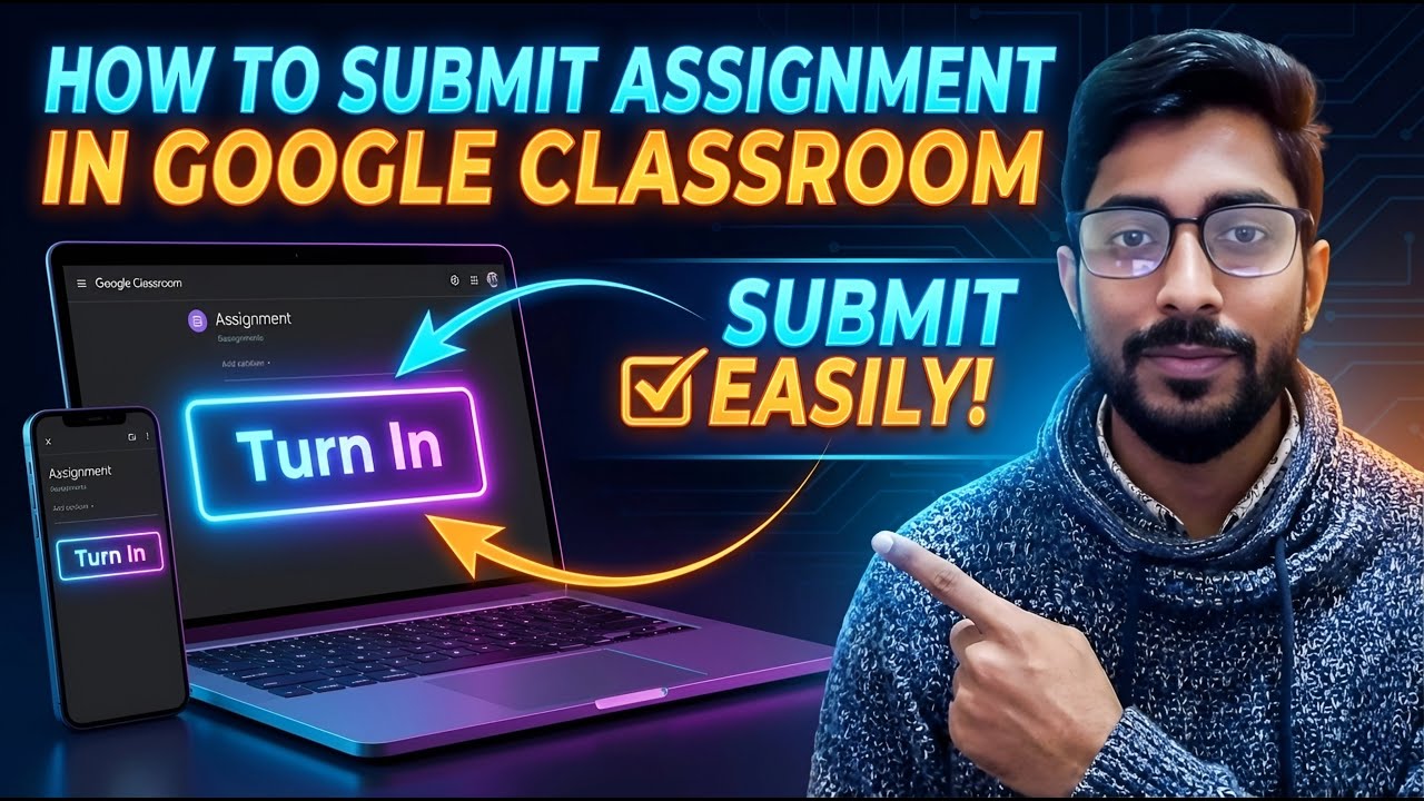 How to Submit Assignment in Google Classroom Bangla Tutorial | সহজে ...