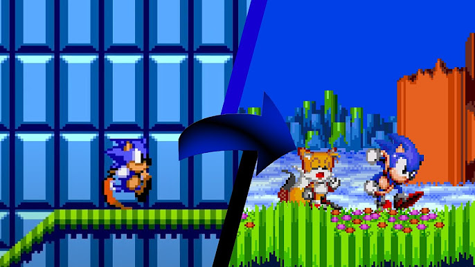 Better Special Stage Tails Sprites [Sonic The Hedgehog 2 Absolute] [Mods]