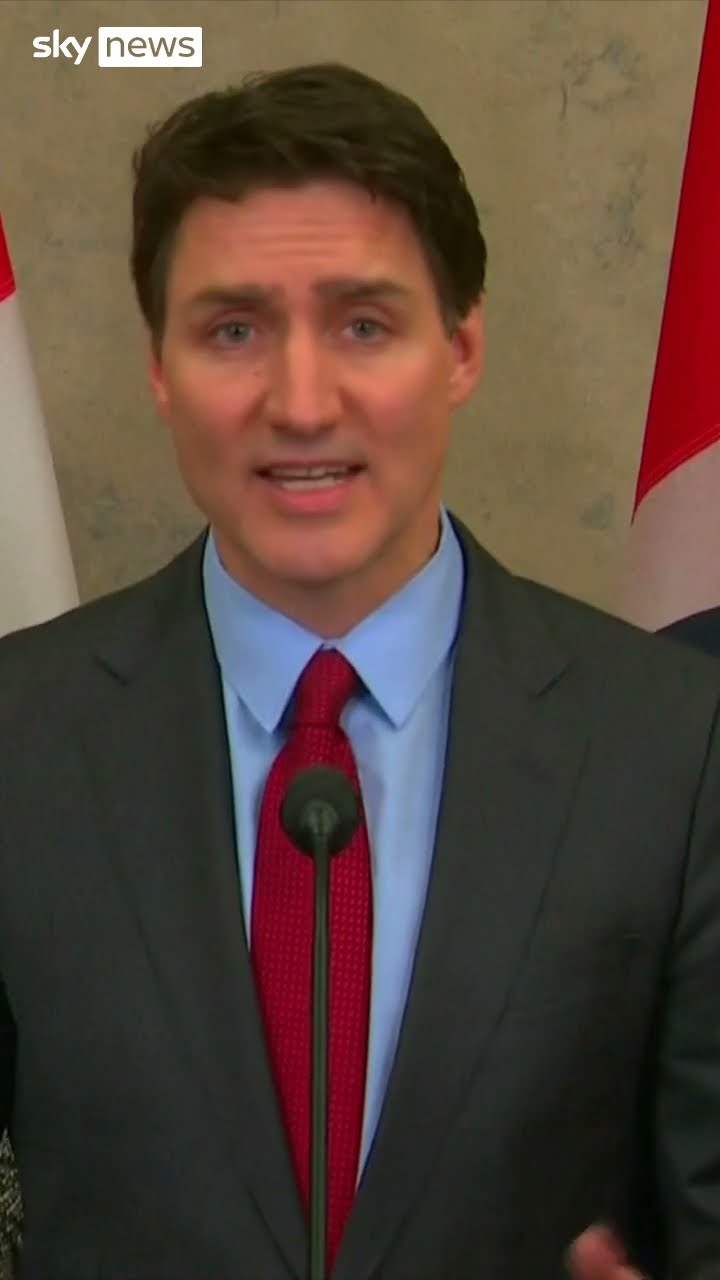 Canadian PM Trudeau announces retaliatory tariffs on US