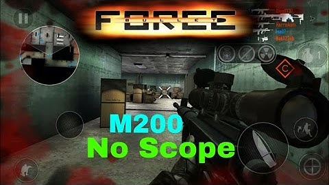 No Scope M200 Sniper Montage - Bullet Force