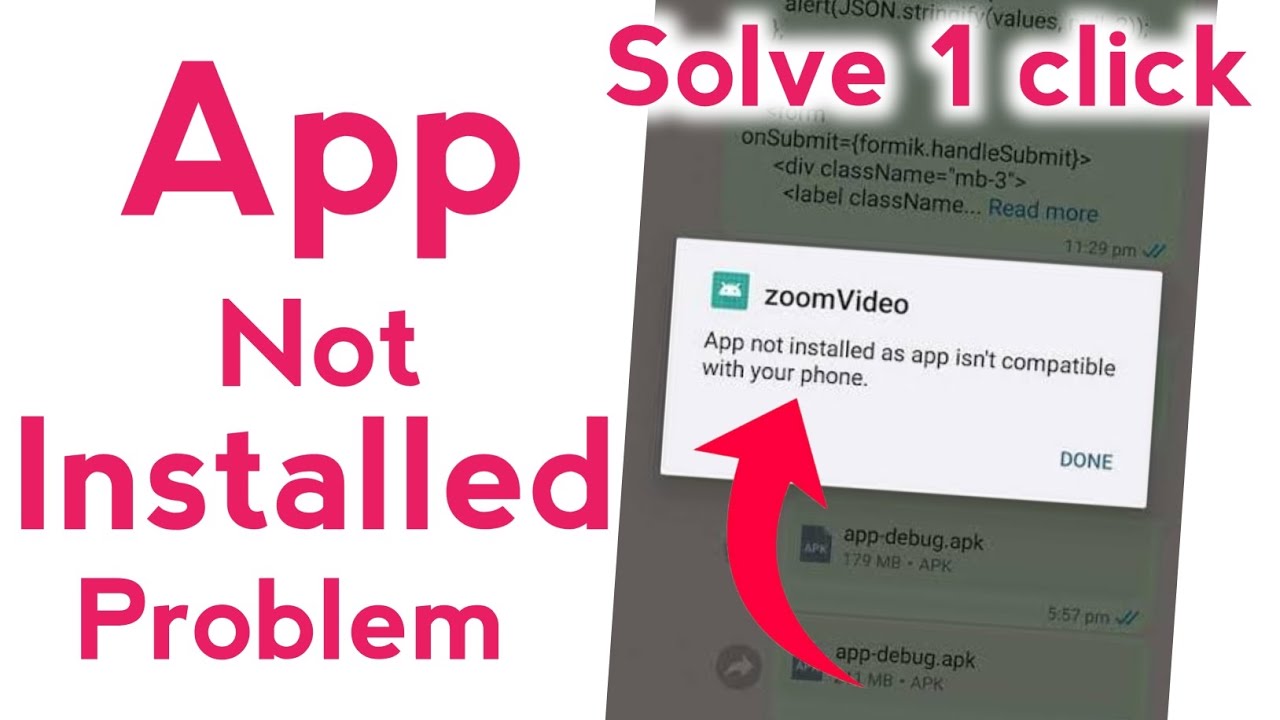 app not installed problem /app not installed problem solve / app not ...
