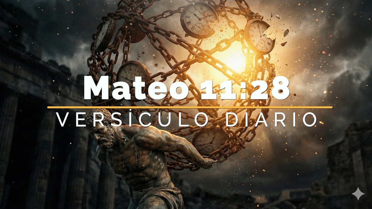 ¿Estás agotado? Escucha este mensaje de Jesús -Versiculo diario: Mateo 11:28