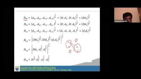 EPTS - Lecture 12: Capacitance of  Double Circuit Line| &  |  Effect of ground/earth on Capacitance