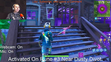 Activation on Rune #3!!! Fortnite Cube Check